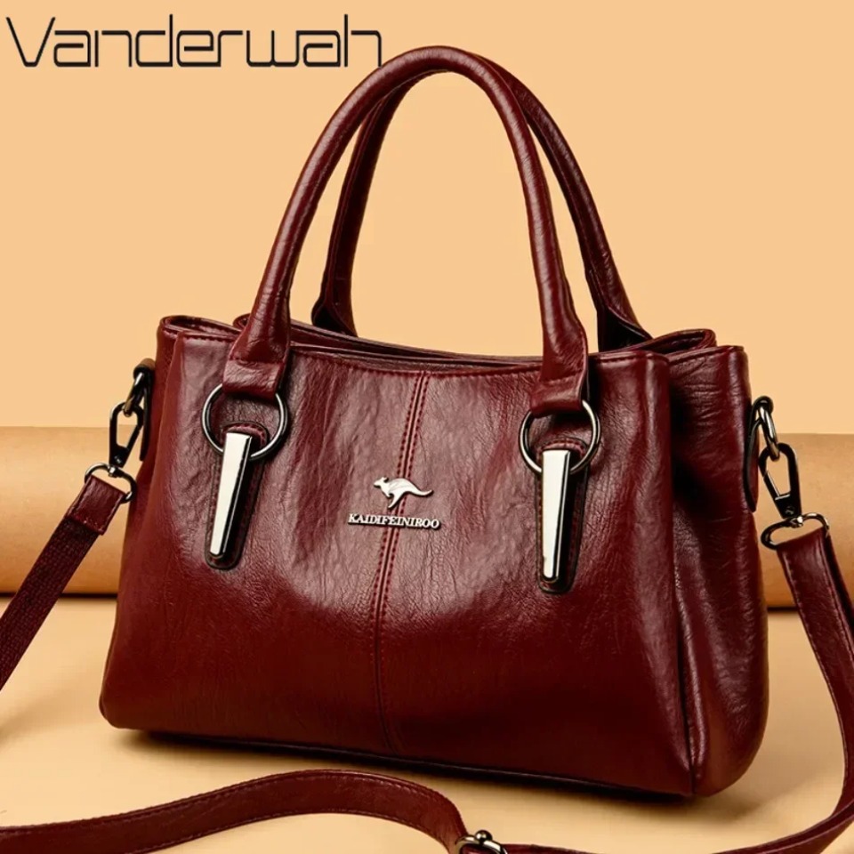 Luxury Bags From China - Genuine 3 Layers High Quality Soft