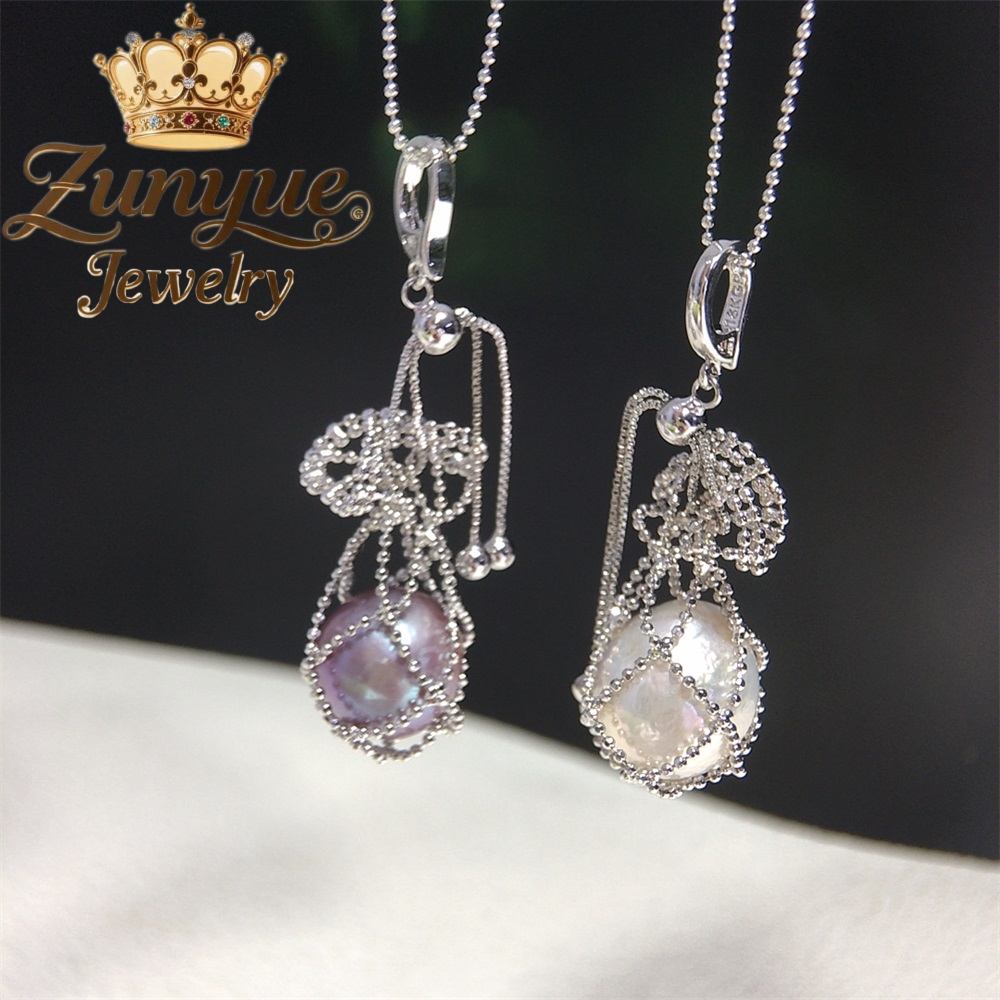 Luxury Bags To Sell - Baroque Freshwater Pearl Lucky Bag Pendant