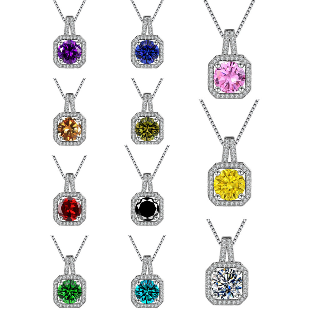 Luxury Bags With Silver Hardware - Luxury Sterling Silver 925 Moissanite Square