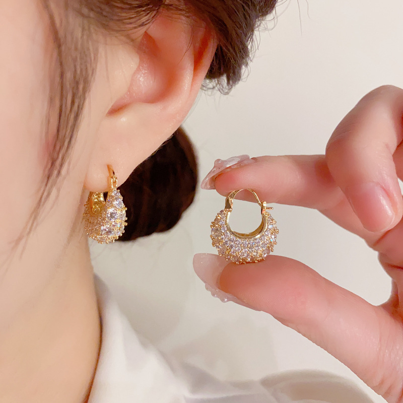 Luxury Bags Dropshipping - Fashionable Design Full Diamond Zirconia Bag