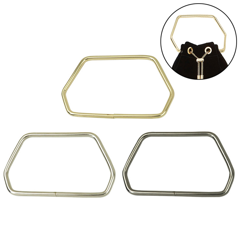 11.7CM Hexagonal Trapezoid Met - đánh giá và giá Luxury Bags With Silver Hardware
