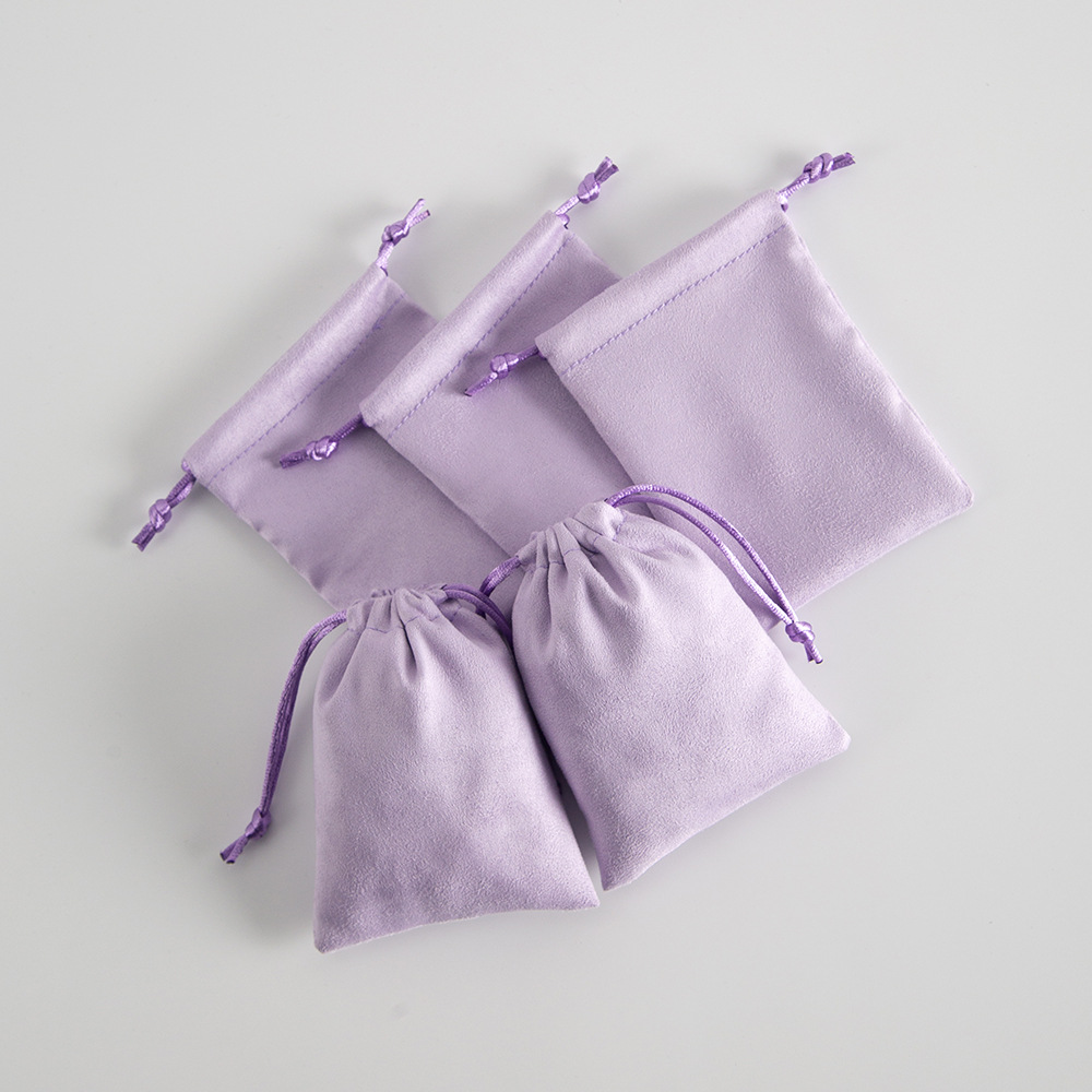 100pcsVelvet Suede 5x7cm 7x9cm - đánh giá và giá Luxury Bags From China