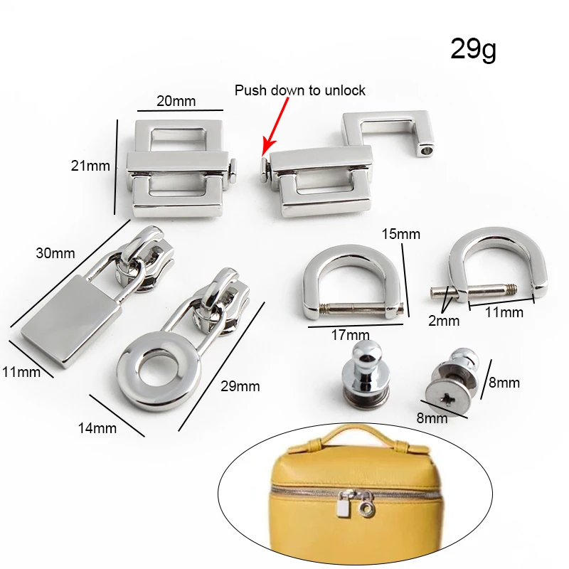 Vàng, Bạc Thép Không Gỉ Kim Lo - đánh giá và giá Luxury Bags With Silver Hardware