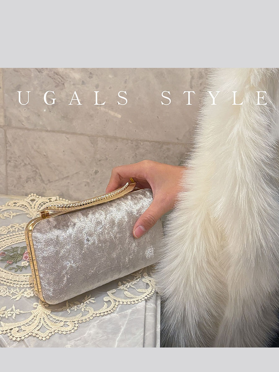 UGALS Velvet Box Bag Evening P - đánh giá và giá Luxury Bags For Young Women