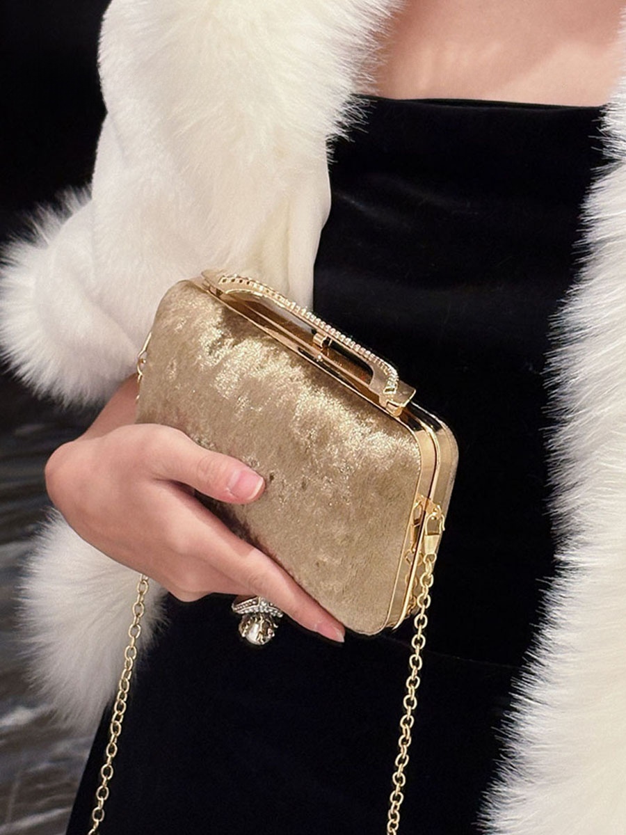 UGALS Velvet Box Bag Evening P - đánh giá và giá Luxury Bags For Young Women