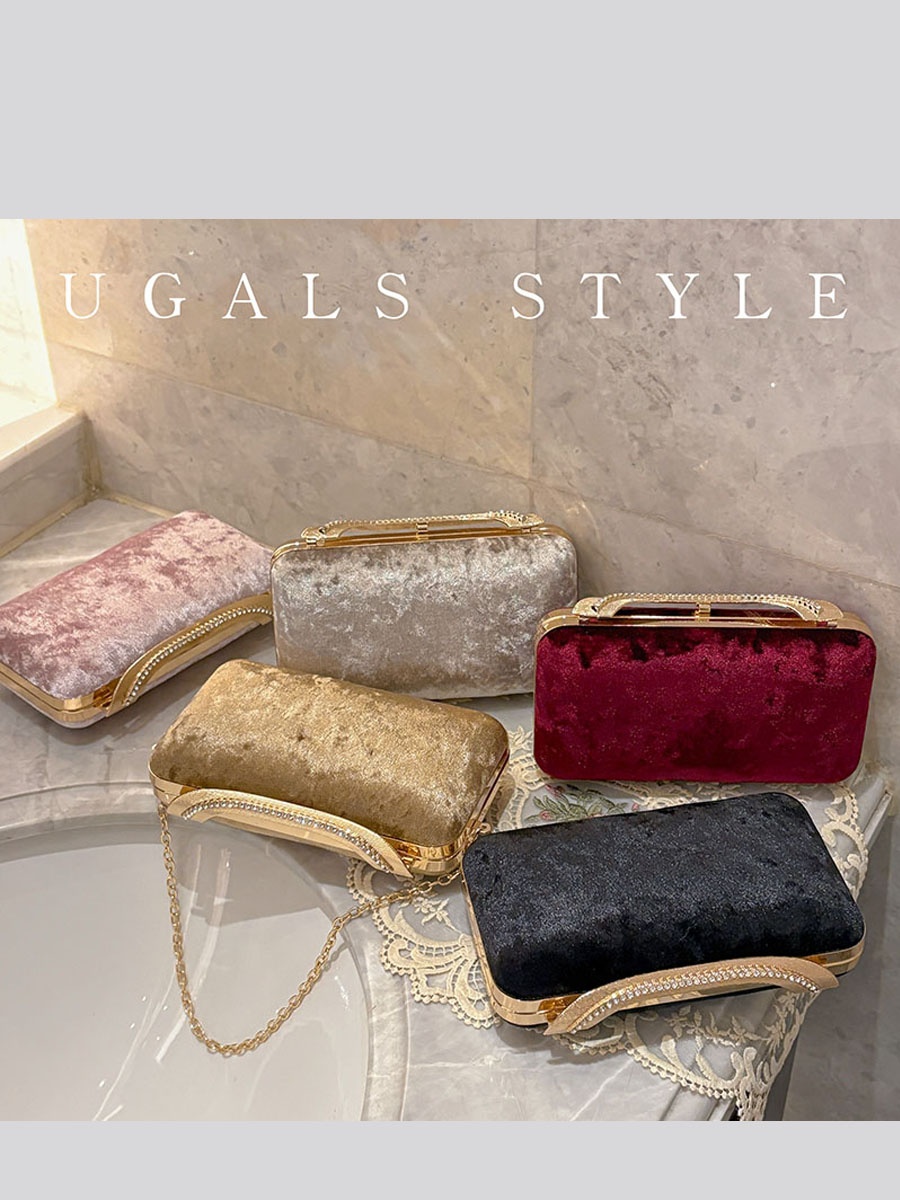 UGALS Velvet Box Bag Evening P - đánh giá và giá Luxury Bags For Young Women