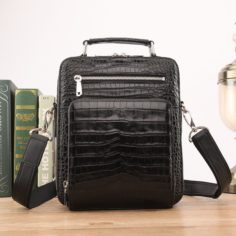 Hot luxury quality Men's Genui - đánh giá và giá Luxury Bags With Silver Hardware