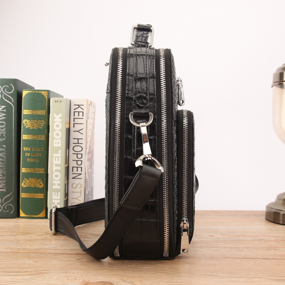 Hot luxury quality Men's Genui - đánh giá và giá Luxury Bags With Silver Hardware