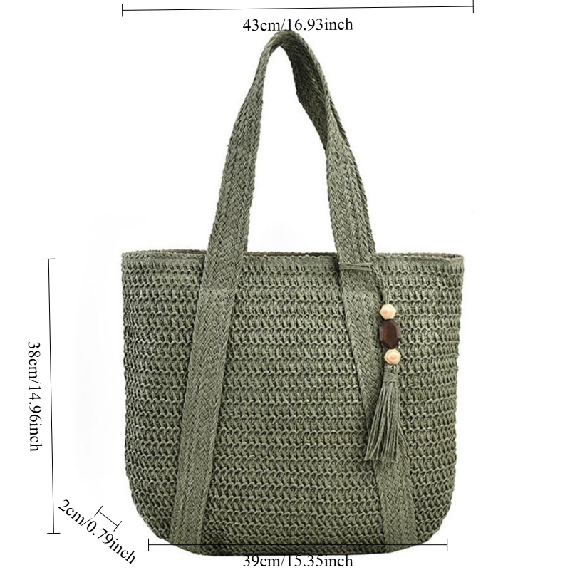 Seaside Resort Straw Fashion B - đánh giá và giá Luxury Beach Bags Ysl
