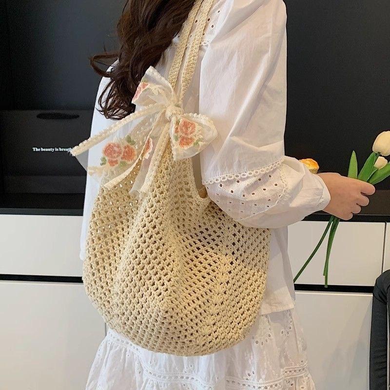 Woven Bags Large Capacity Wome - đánh giá và giá Luxury Beach Bags Ysl