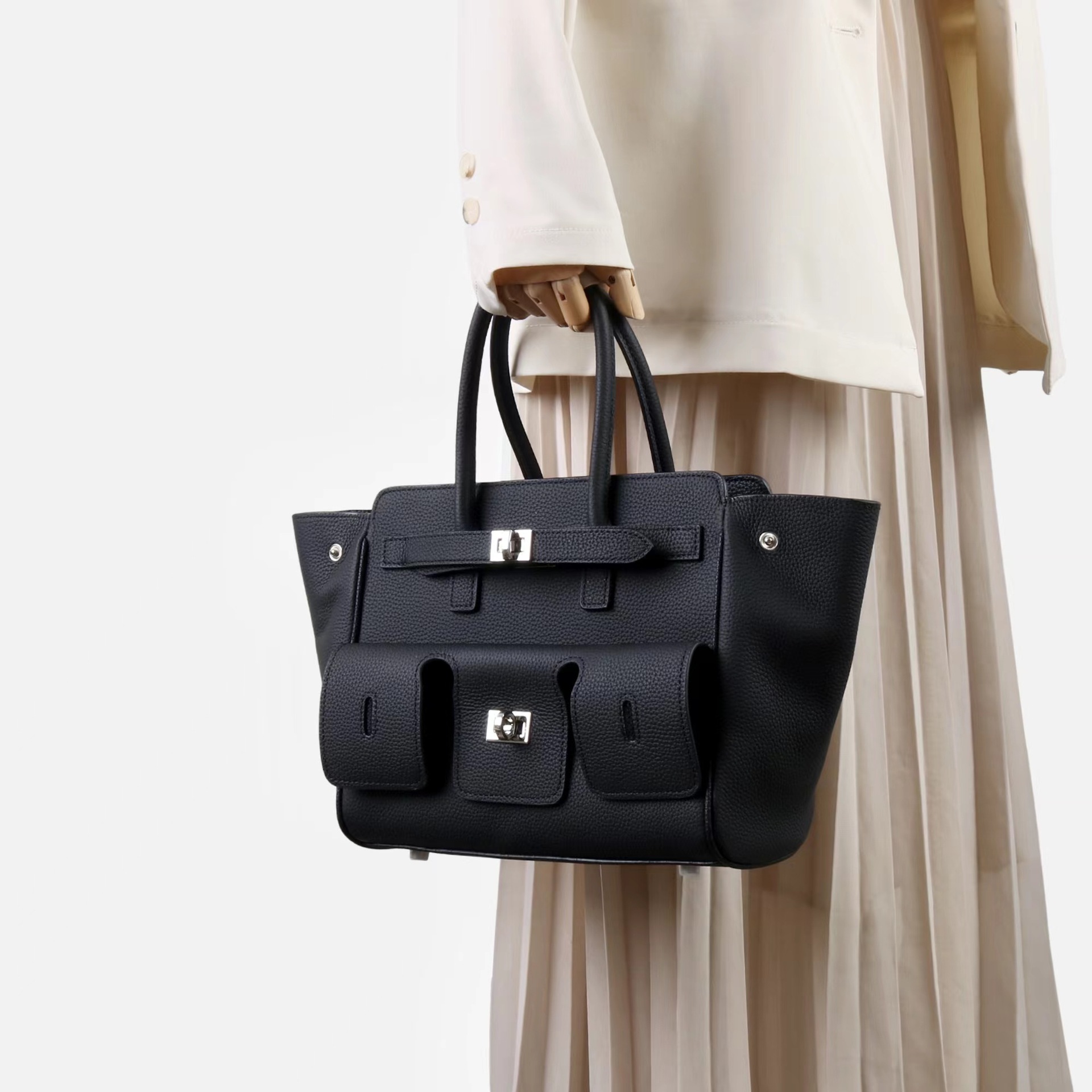 Luxury Brand Genuine Leather W - đánh giá và giá Luxury Bags With Silver Hardware