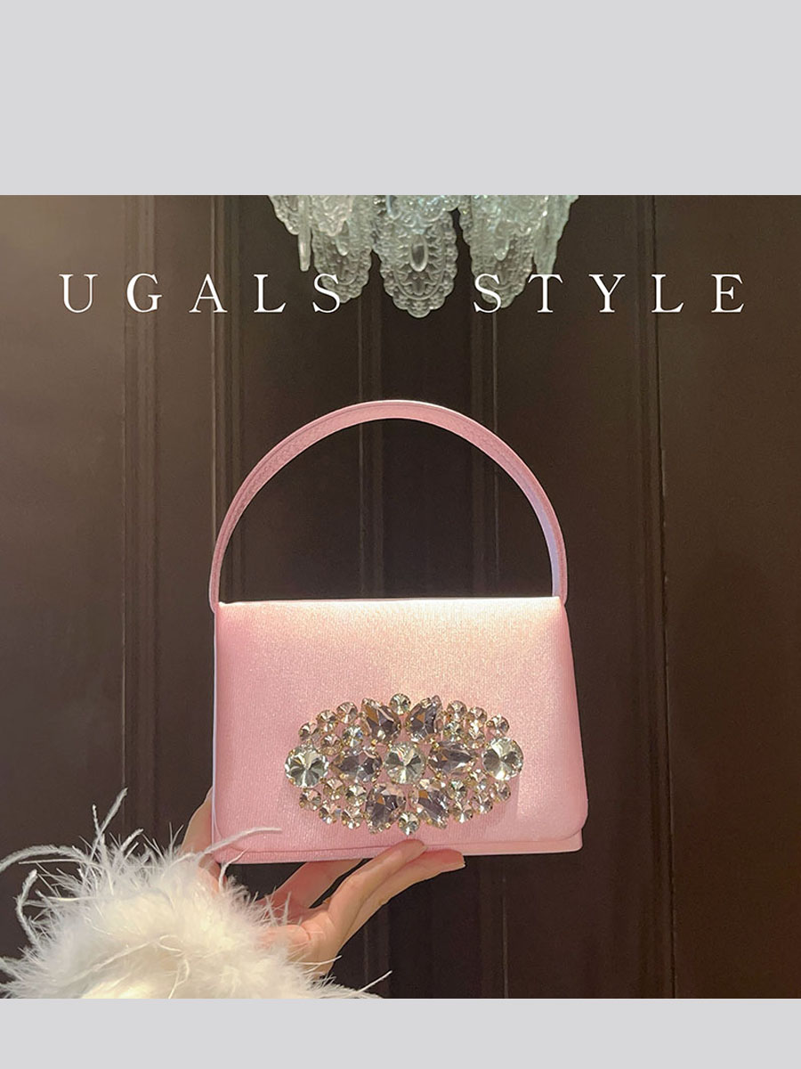 UGALS Luxury Satin Diamond Gem - đánh giá và giá Luxury Bags For Young Women