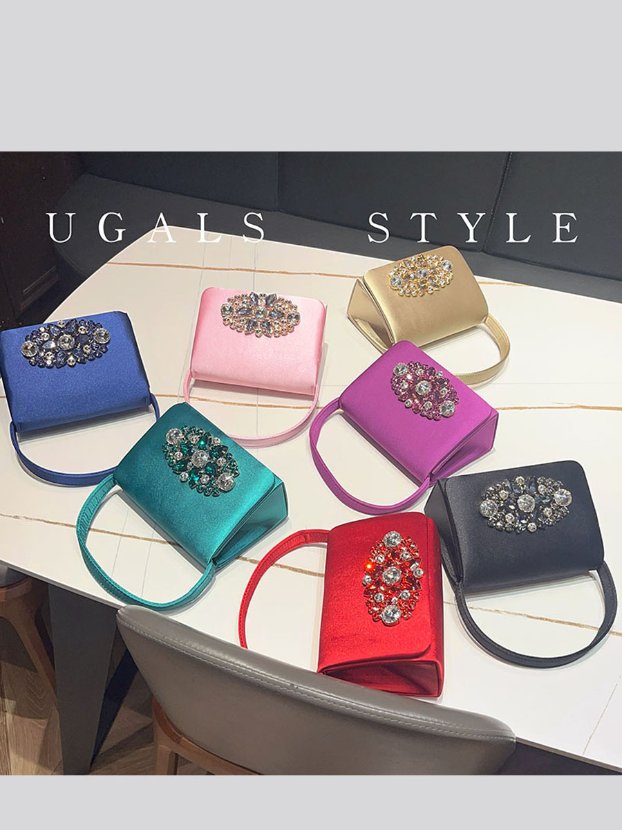 UGALS Luxury Satin Diamond Gem - đánh giá và giá Luxury Bags For Young Women