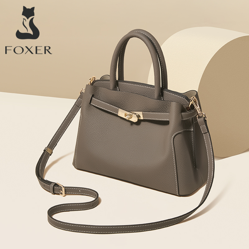 FOXER Genuine Leather Women's  - đánh giá và giá Luxury Bags For Women Sale