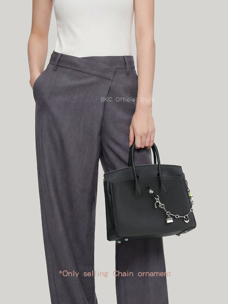 Luxury Metal Spliced Calfskin  - đánh giá và giá Luxury Bags With Silver Hardware