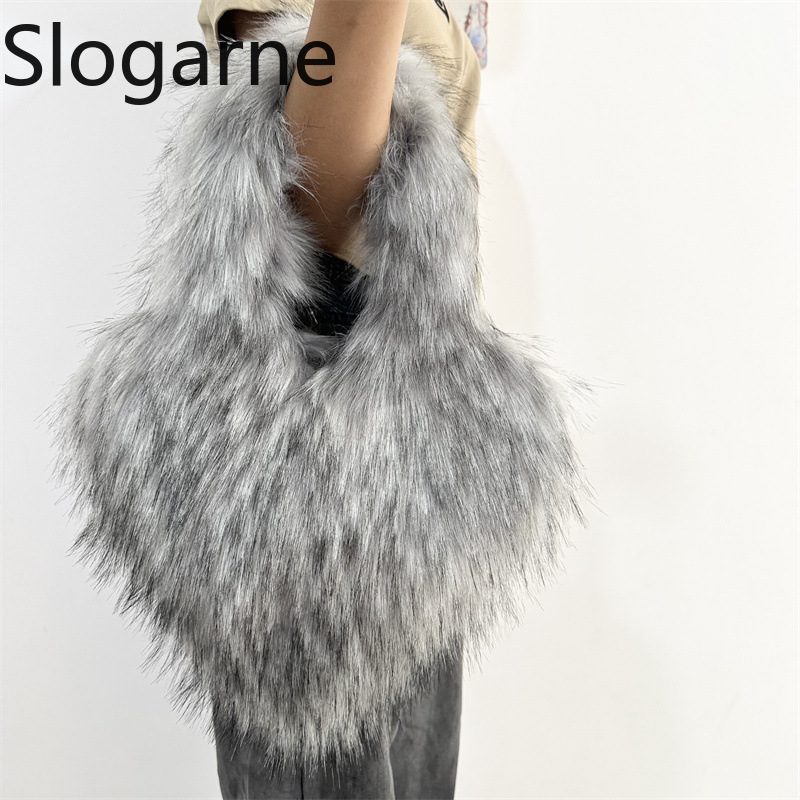 Faux Raccoon Fur Handbag 2026  - đánh giá và giá Luxury Bags Dropshipping