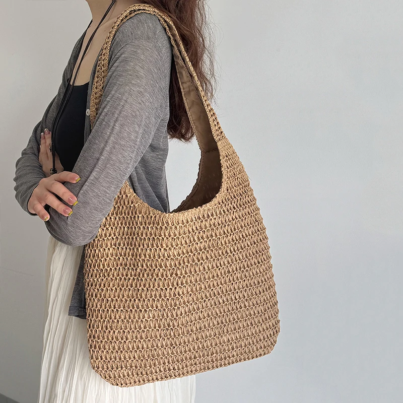 Fashion Rattan Women Shoulder  - đánh giá và giá Luxury Beach Bags Ysl