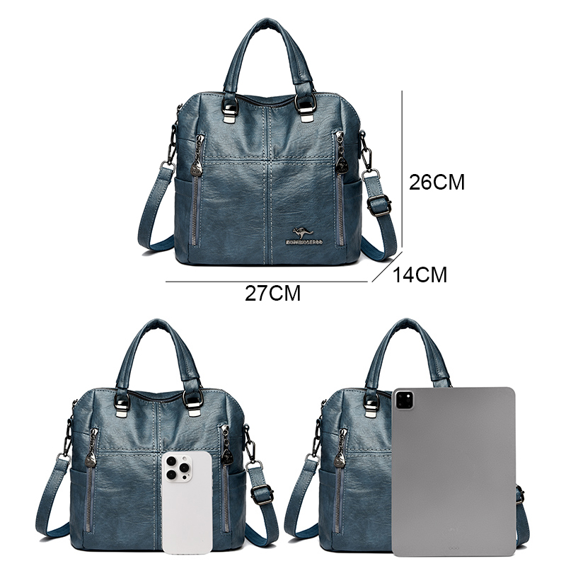 Công Suất Lớn Đeo Vai Da PU Đe - đánh giá và giá Luxury Bags From China