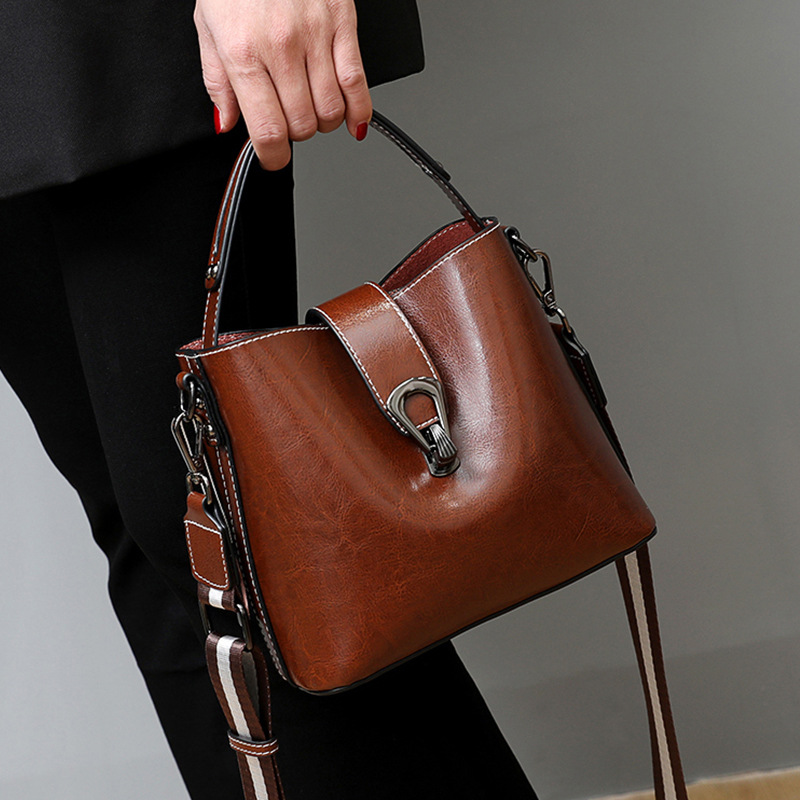 Real Oil Wax Leather Women's B - đánh giá và giá Luxury Bags From China