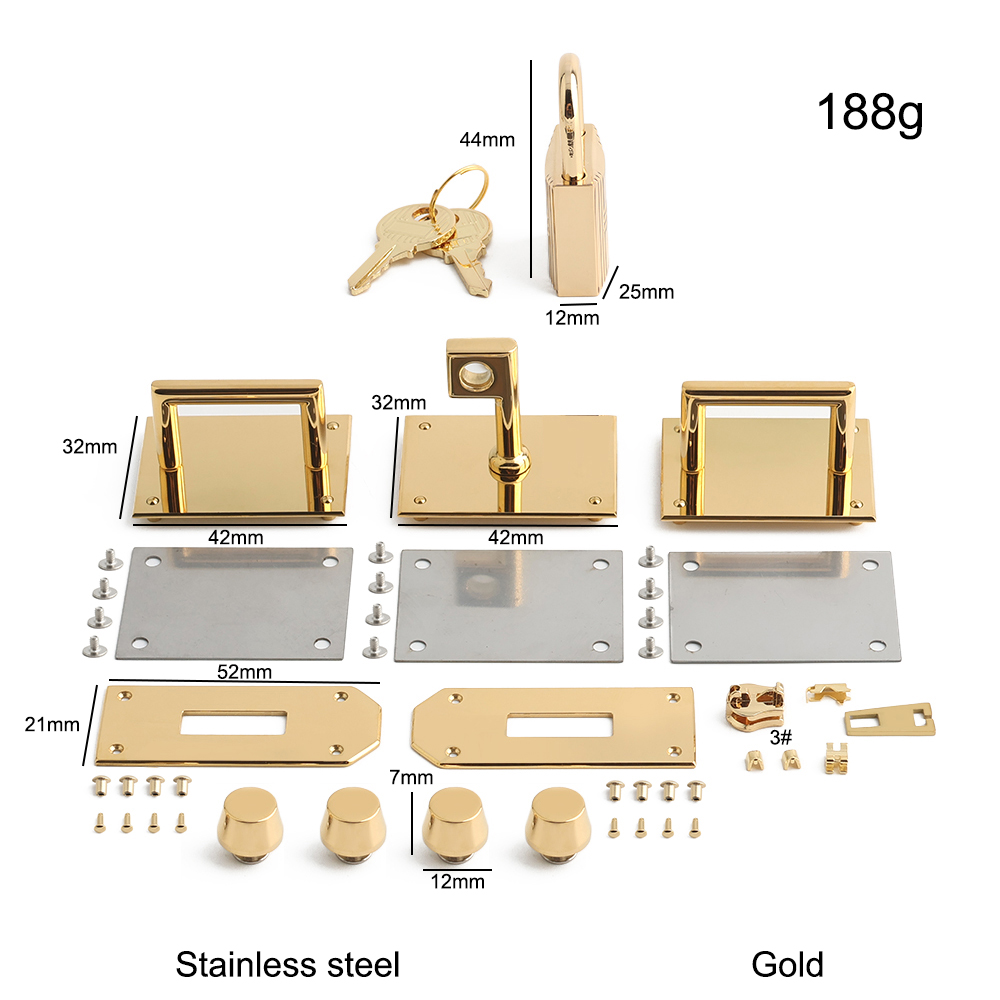 1/2/5Sets Premium Stainless St - đánh giá và giá Luxury Bags Repair