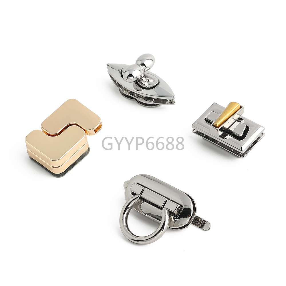2/5/10Sets Satin silver Metal  - đánh giá và giá Luxury Bags With Silver Hardware