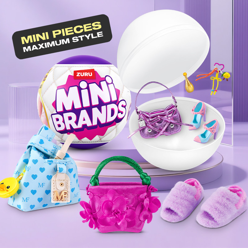 Zuru Mini Brands Fashion Serie - đánh giá và giá Luxury Bags Edit